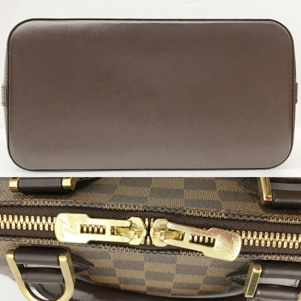 Louis Vuitton N51131/Alma (old) Damier Canvas Handbag Brown Damier LV