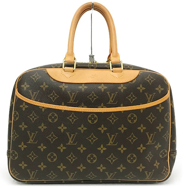 Louis Vuitton M47270/Deauville Handbag Brown Monogram Canvas LV