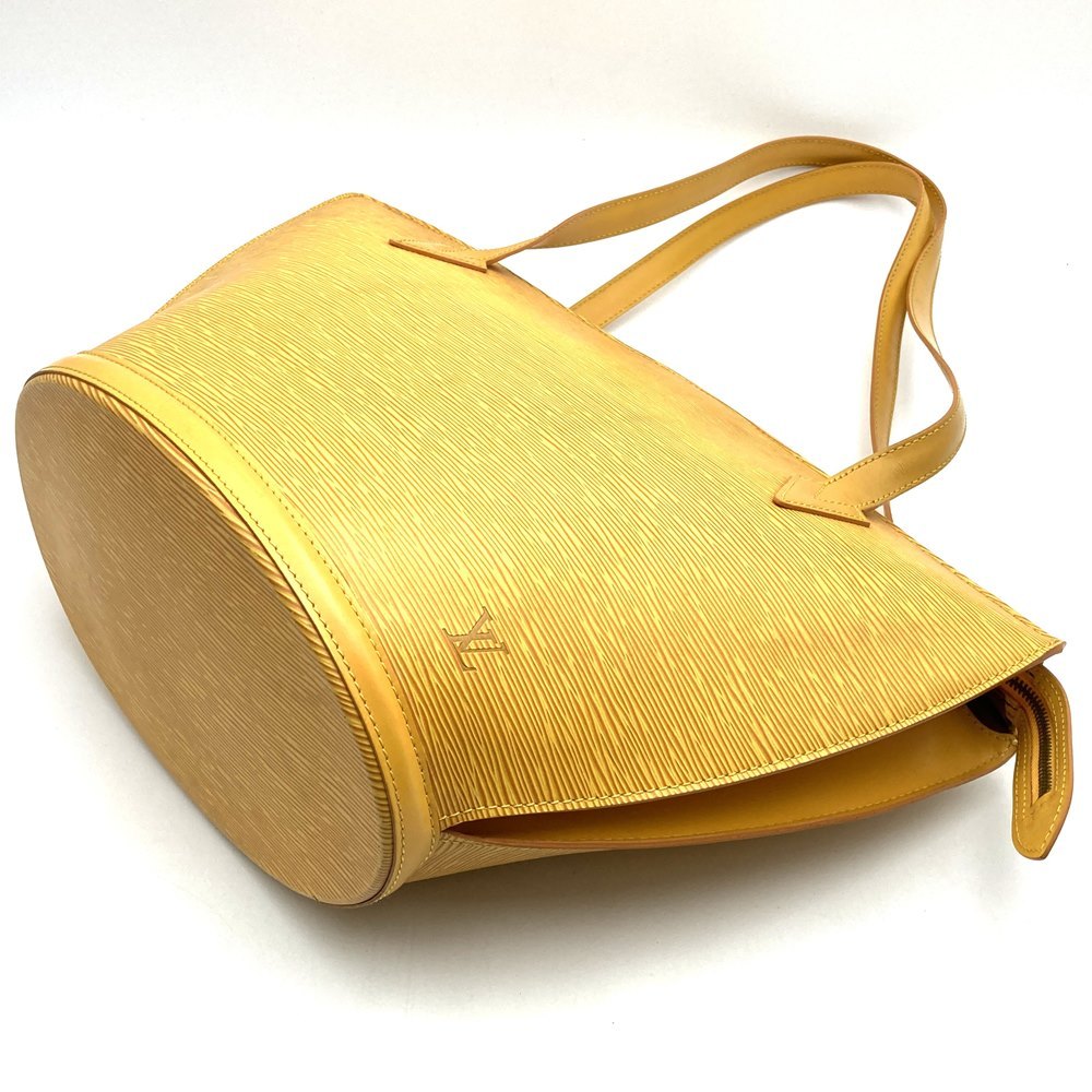 Louis Vuitton Saint Jacques Large Shoulder Bag M52279 Epi Leather Tassili Yellow