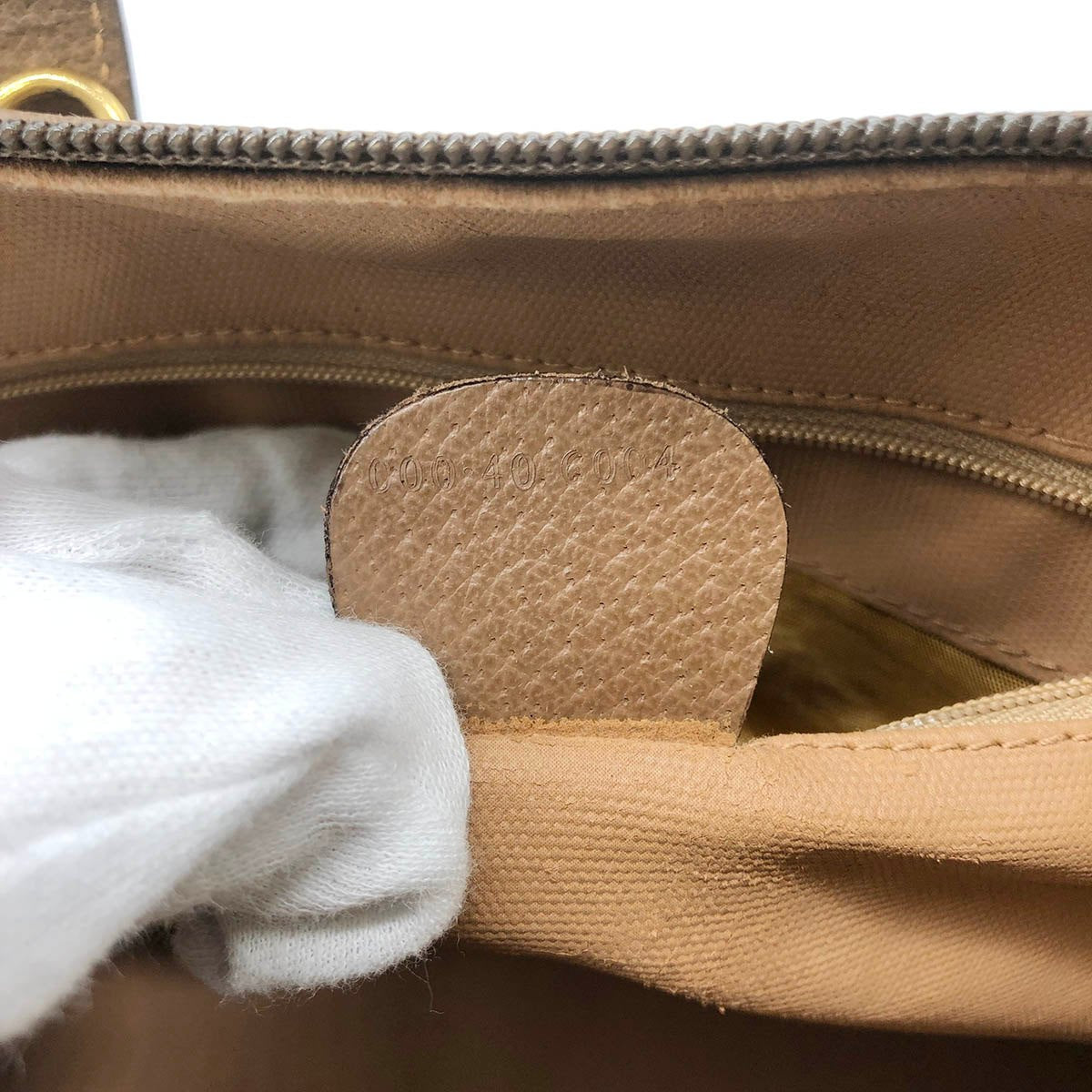 Gucci 000 40 2-way handbag/shoulder bag in GG Supreme beige and brown