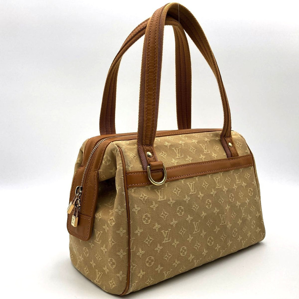 Louis Vuitton M92416 Josephine Handbag Monogram Mini Canvas Beige