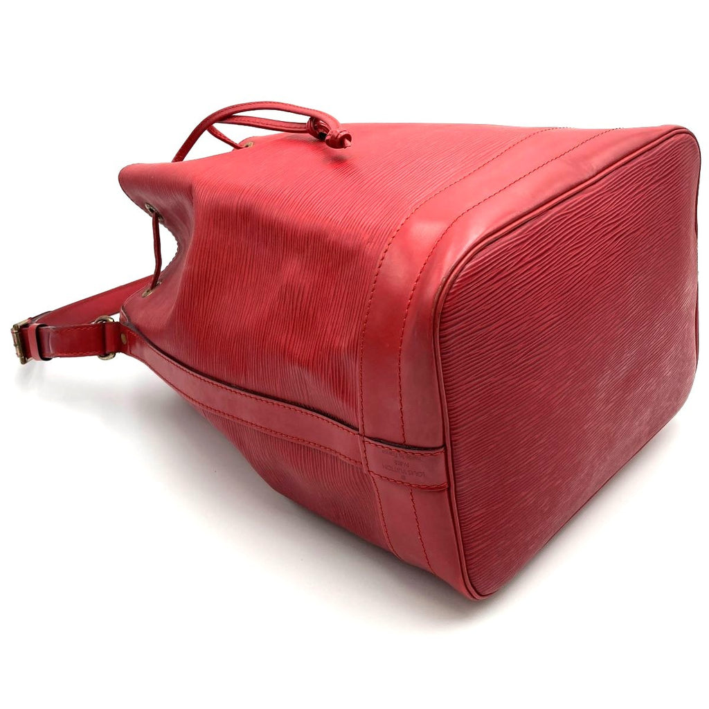 Louis Vuitton M59007 Noe Drawstring Shoulder Bag Epi Castilian Red