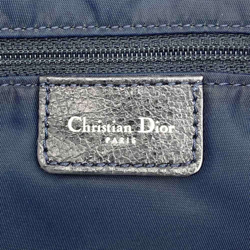 Dior Trotter Flight Line Tote Bag in Navy/Orange Canvas and Leather