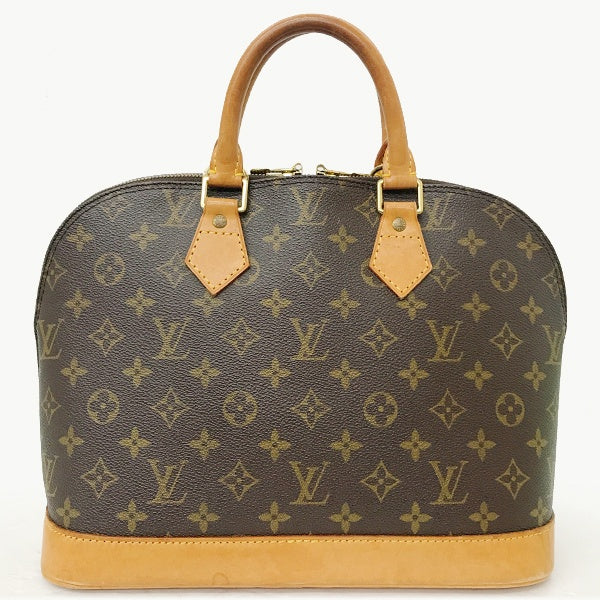 Louis Vuitton M51130/Alma (old) Handbag Brown Monogram Canvas LV
