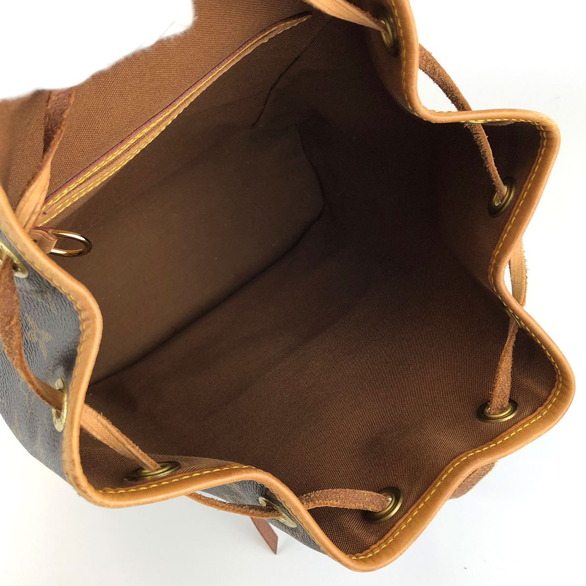 Pre-owned Louis Vuitton M51136/Montsouris MM Monogram Backpack/Daypack