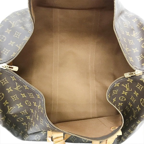 Louis Vuitton M41412/Keepall Bandouliere 60 Boston Bag in Brown Monogram Canvas