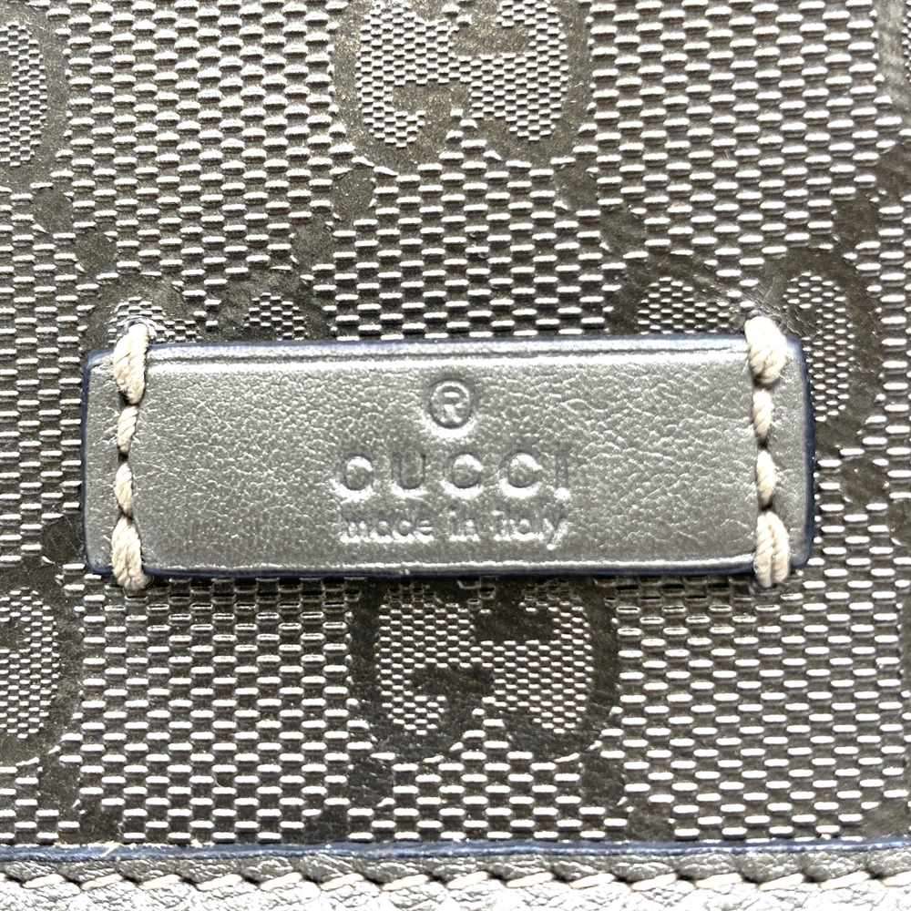 Gucci 201732 GG Imprime Shoulder Bag, Crossbody, Brown Metallic PVC