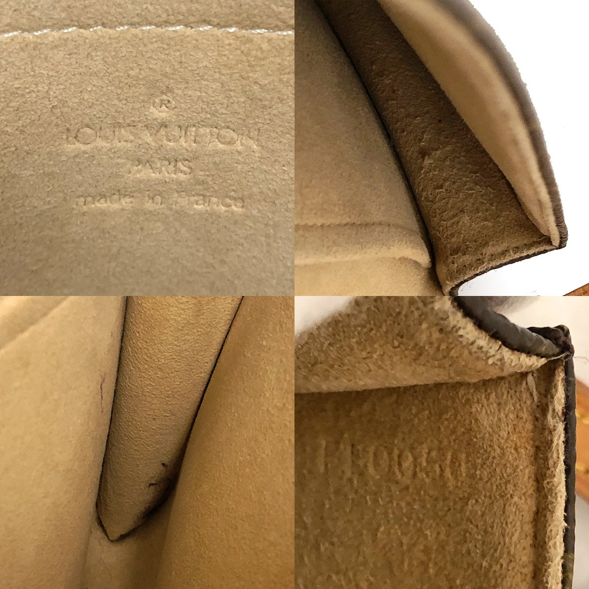 Louis Vuitton M51852 Pochette Twin GM Monogram Shoulder Bag, Crossbody, Ebene/Brown Monogram Canvas/Leather