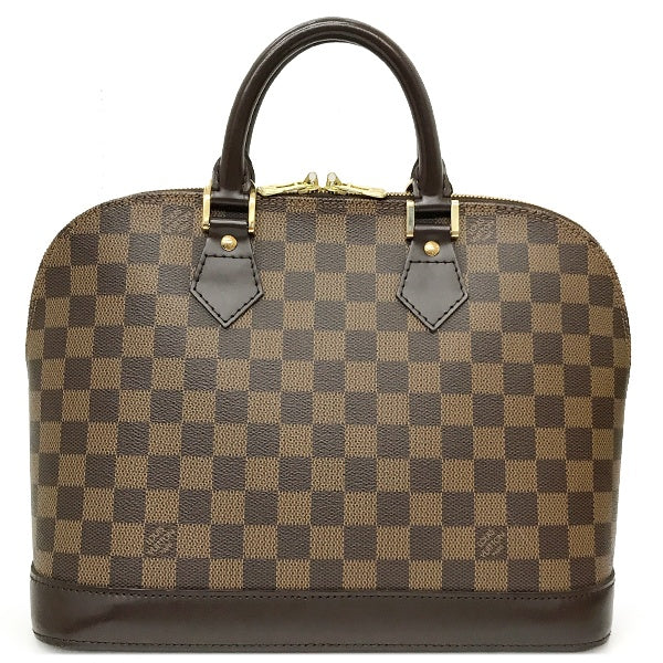 Louis Vuitton N51131/Alma (old) Damier Canvas Handbag Brown Damier LV