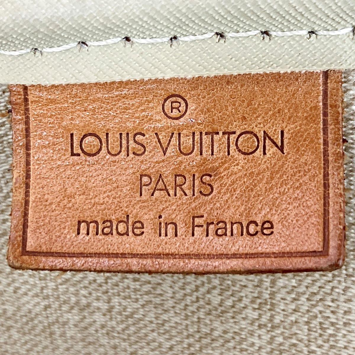 Louis Vuitton M47270 Bowling Vanity (Deauville) Handbag Monogram Brown
