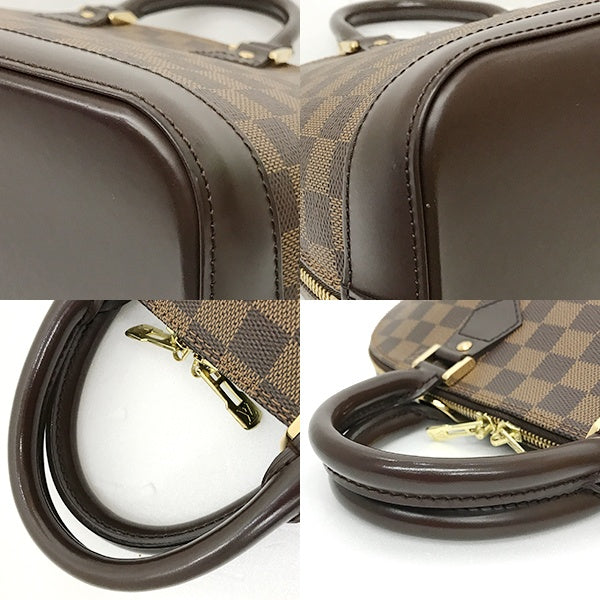 Louis Vuitton N51131/Alma (old) Damier Canvas Handbag Brown Damier LV