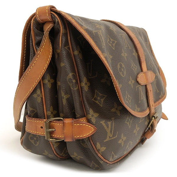 Louis Vuitton M42256/Saumur 30 Shoulder Bag Monogram Brown