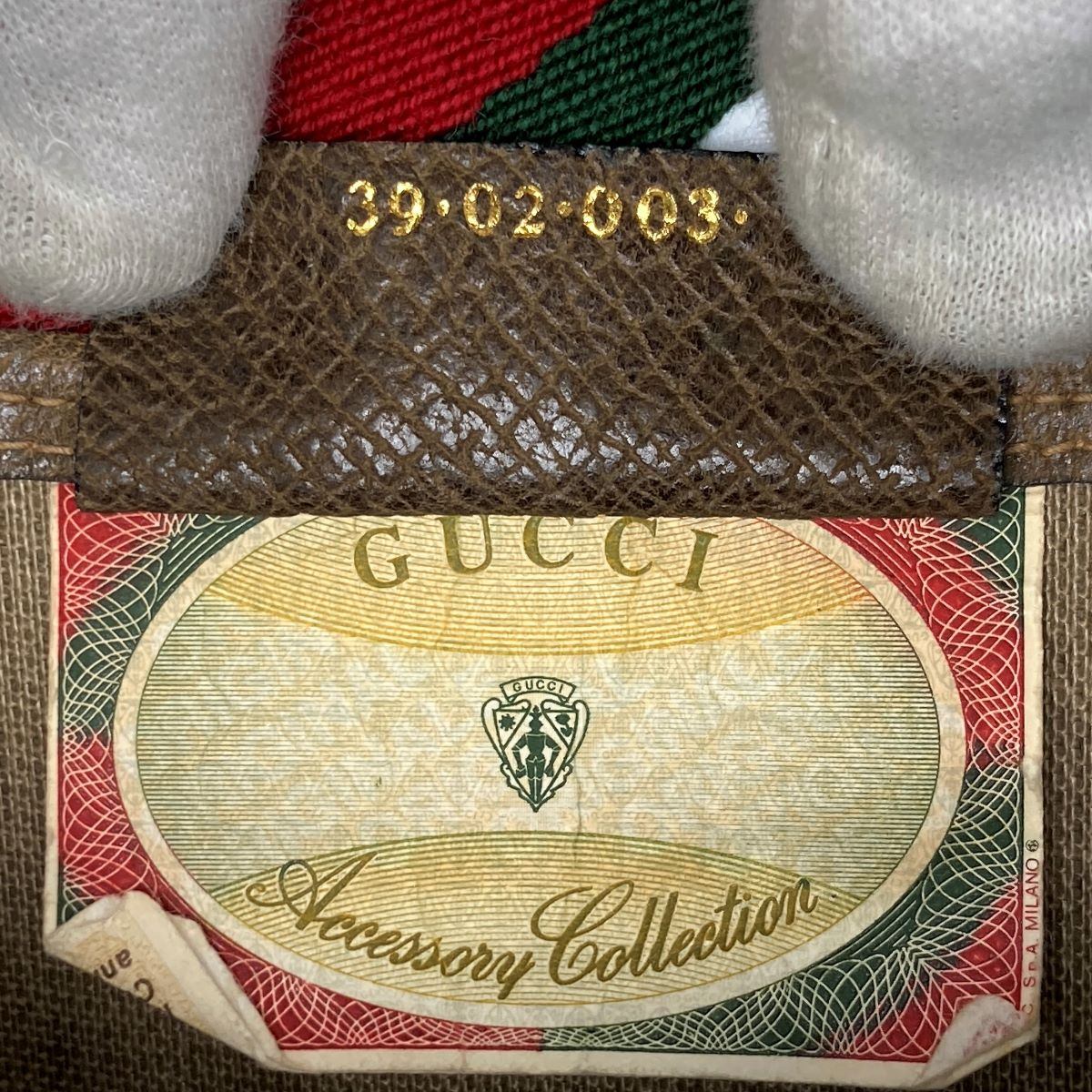 Gucci Old Gucci 39 02 003 Sherry Line Tote Bag GG Supreme Brown