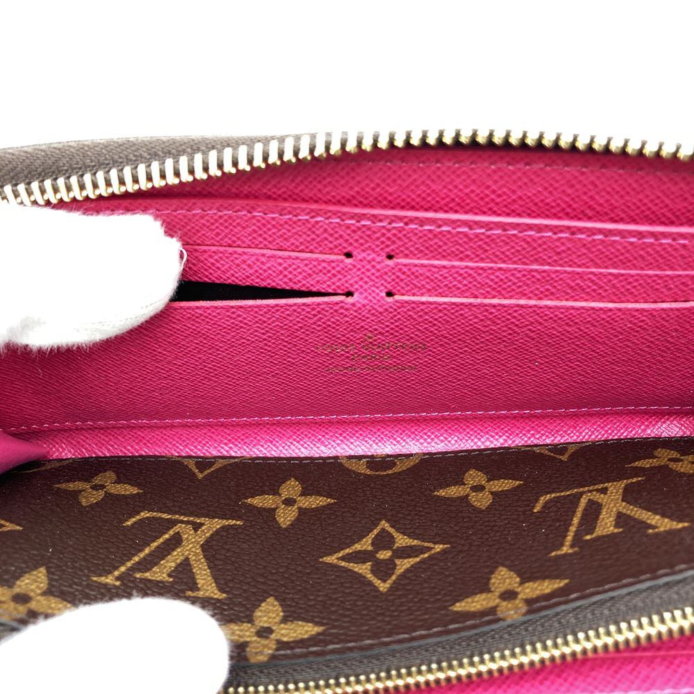 Louis Vuitton Portefeuille Clemence M60742 Long Wallet in Monogram Canvas, Brown