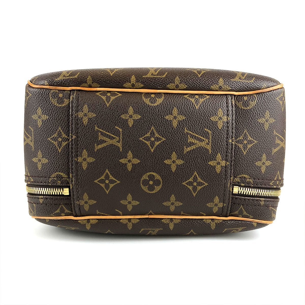 Louis Vuitton Excursion M41450 Shoe Bag, Monogram Canvas/Nubuck Leather, Brown, Sports Bag, Unisex, for Men and Women