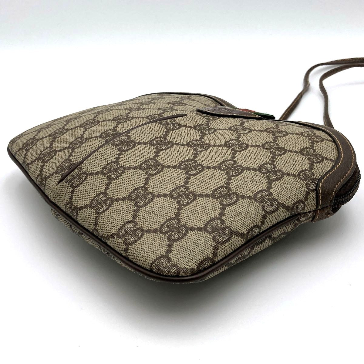 Gucci Old Gucci 004/115 Shoulder Bag GG Supreme Sherry