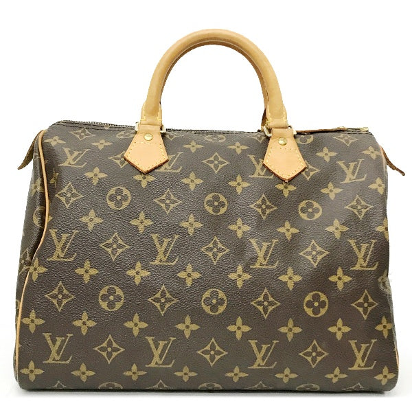 Louis Vuitton M41526/Speedy 30 (old) Monogram Handbag in Brown Monogram Canvas