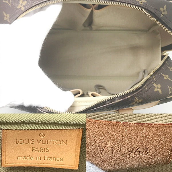 Louis Vuitton M47270/Deauville Handbag Brown Monogram Canvas LV