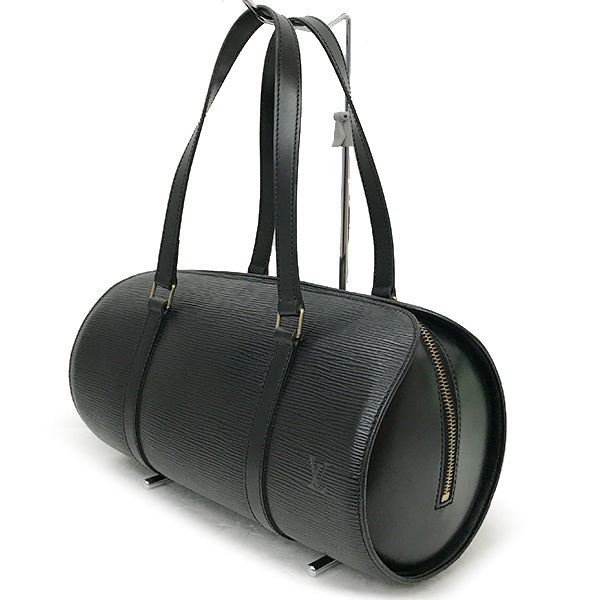 Louis Vuitton M52862 Soufflot Epi Leather Shoulder Bag, Boston Bag, One-Shoulder Bag, Noir/Black