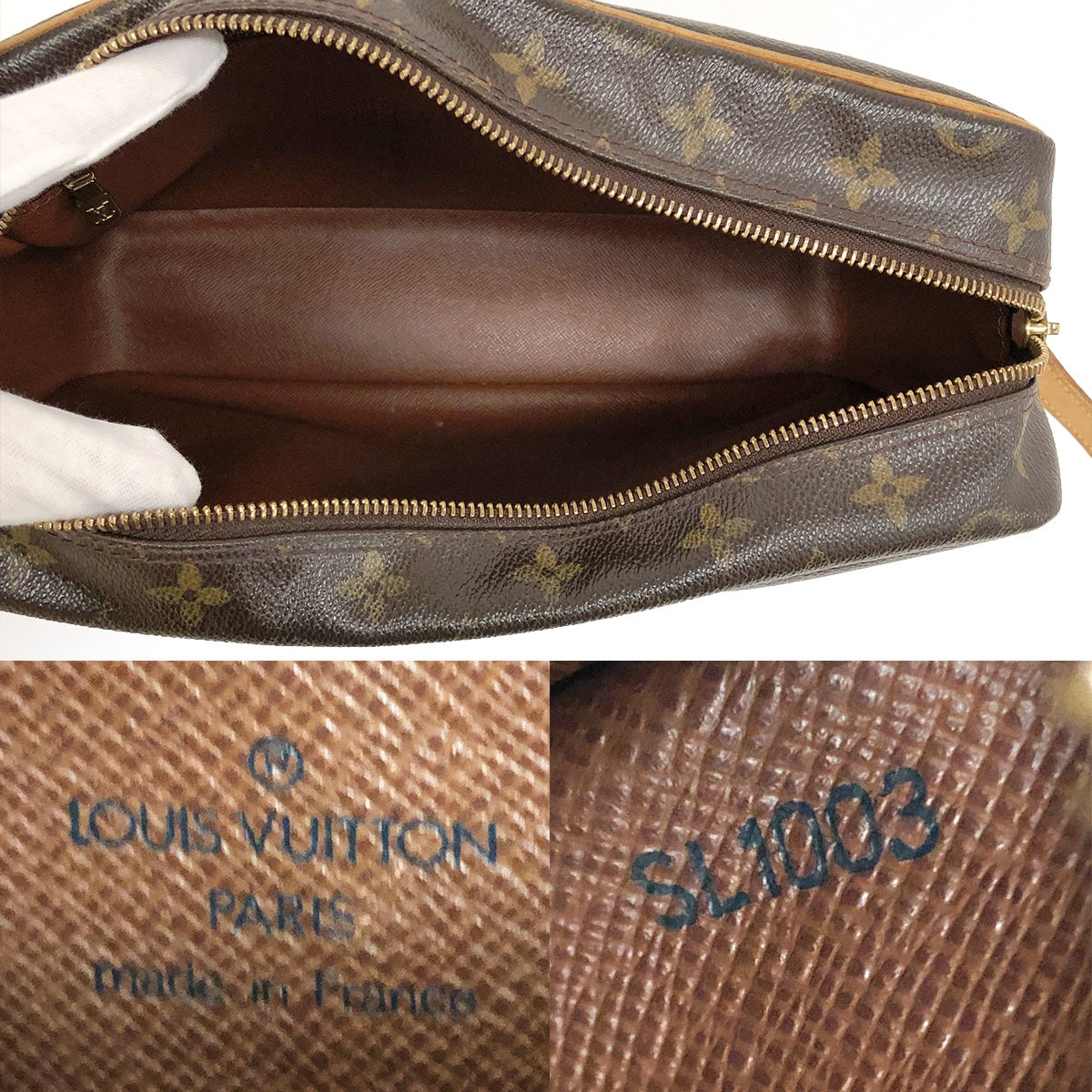 Louis Vuitton M51272 Trocadero GM Shoulder Bag in Monogram Canvas/Leather for Women