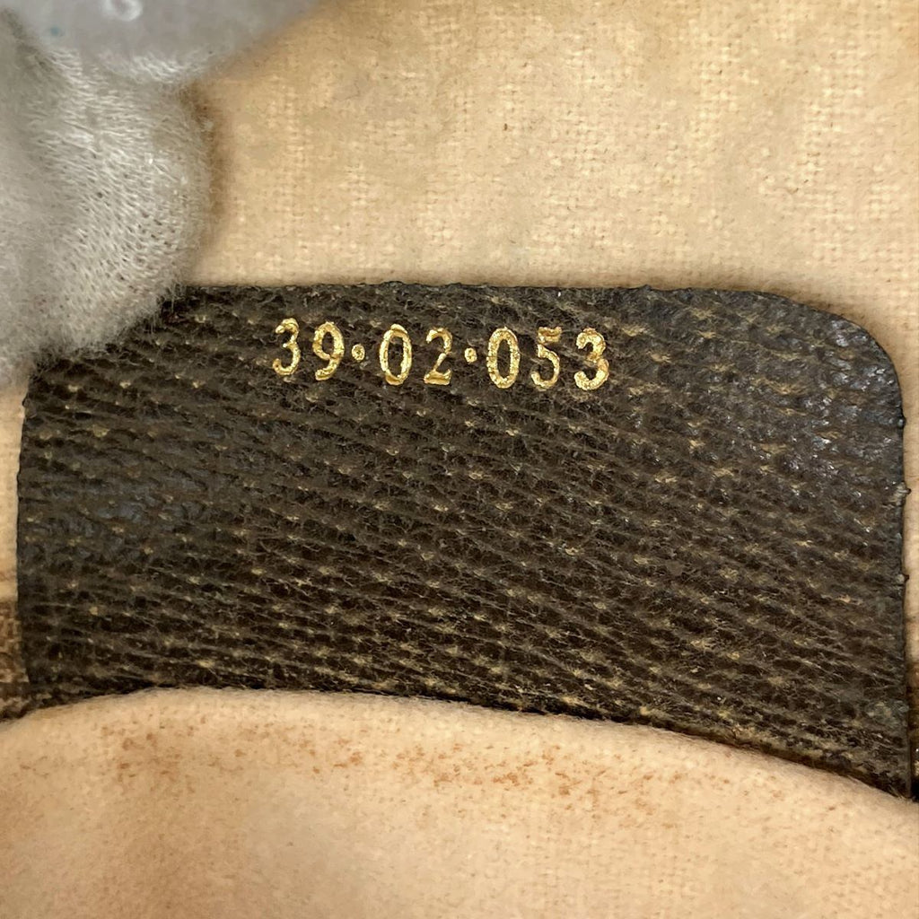 Gucci 39 02 053 GG Supreme Sherry Line Handbag in Brown PVC