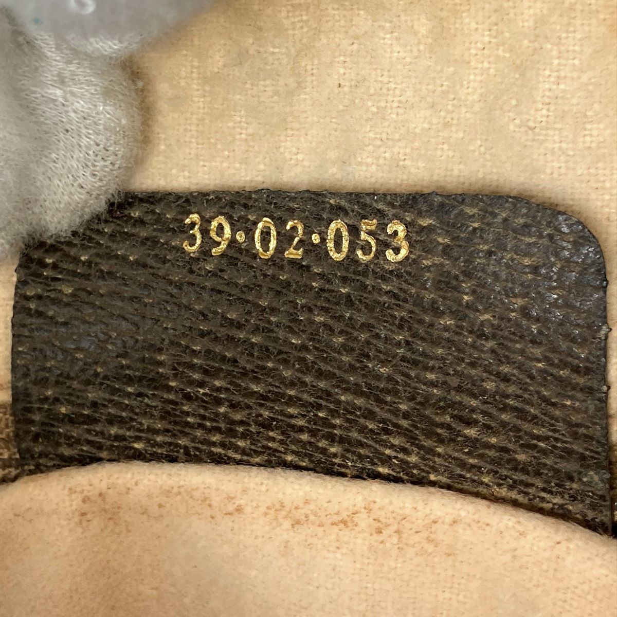 Gucci 39 02 053 GG Supreme Sherry Line Handbag in Brown PVC