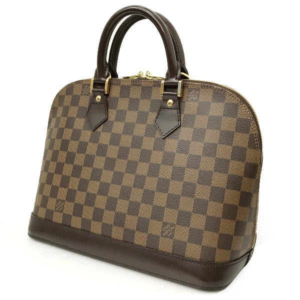 Louis Vuitton N51131/Alma (old) Damier Canvas Handbag Brown Damier LV