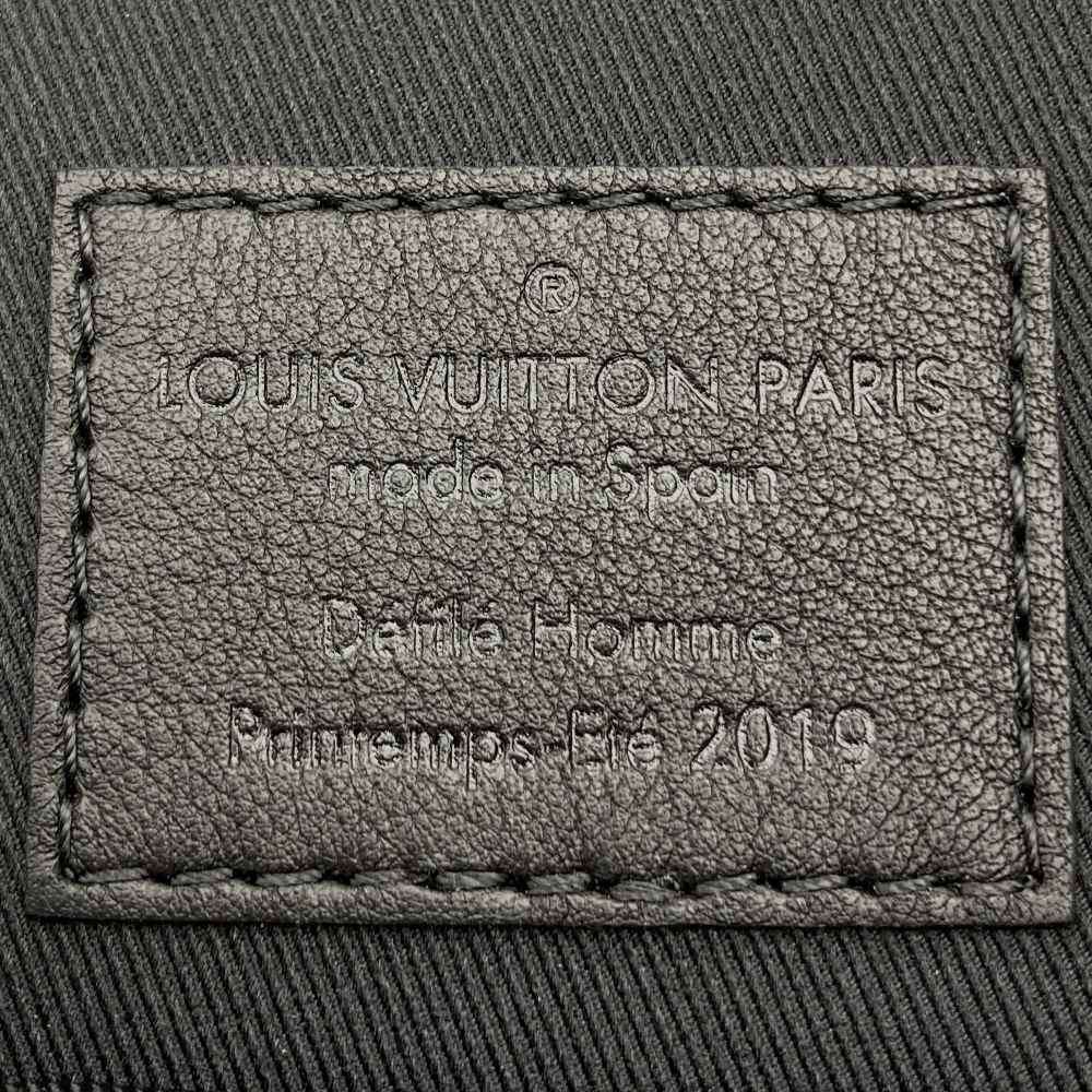 Louis Vuitton Pochette A4 Clutch Bag Document Case Monogram Taurillon Black M67461