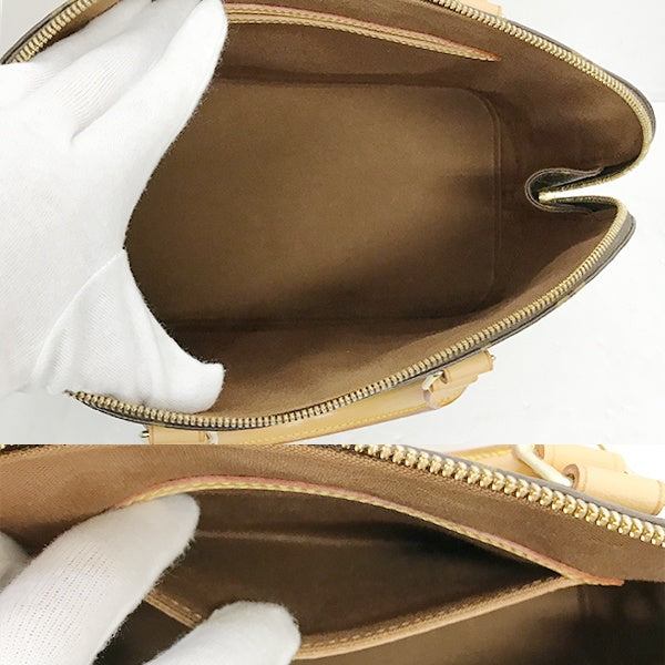 Louis Vuitton M51130/Alma (old) Monogram Handbag in Brown Monogram Canvas