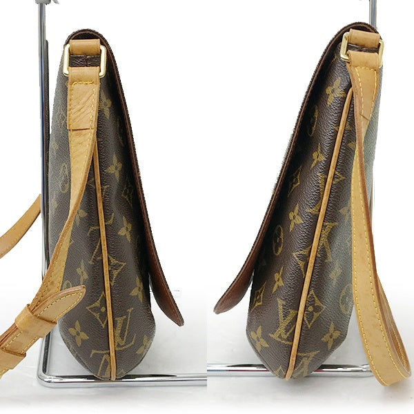 Louis Vuitton M51258/Musette Salsa Short Monogram Shoulder Bag in Brown Monogram Canvas