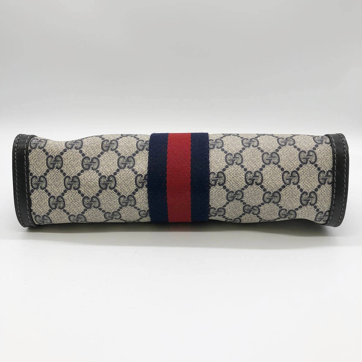 Gucci Perfume 38 Second Bag Clutch Bag Sherry Line GG Supreme Black