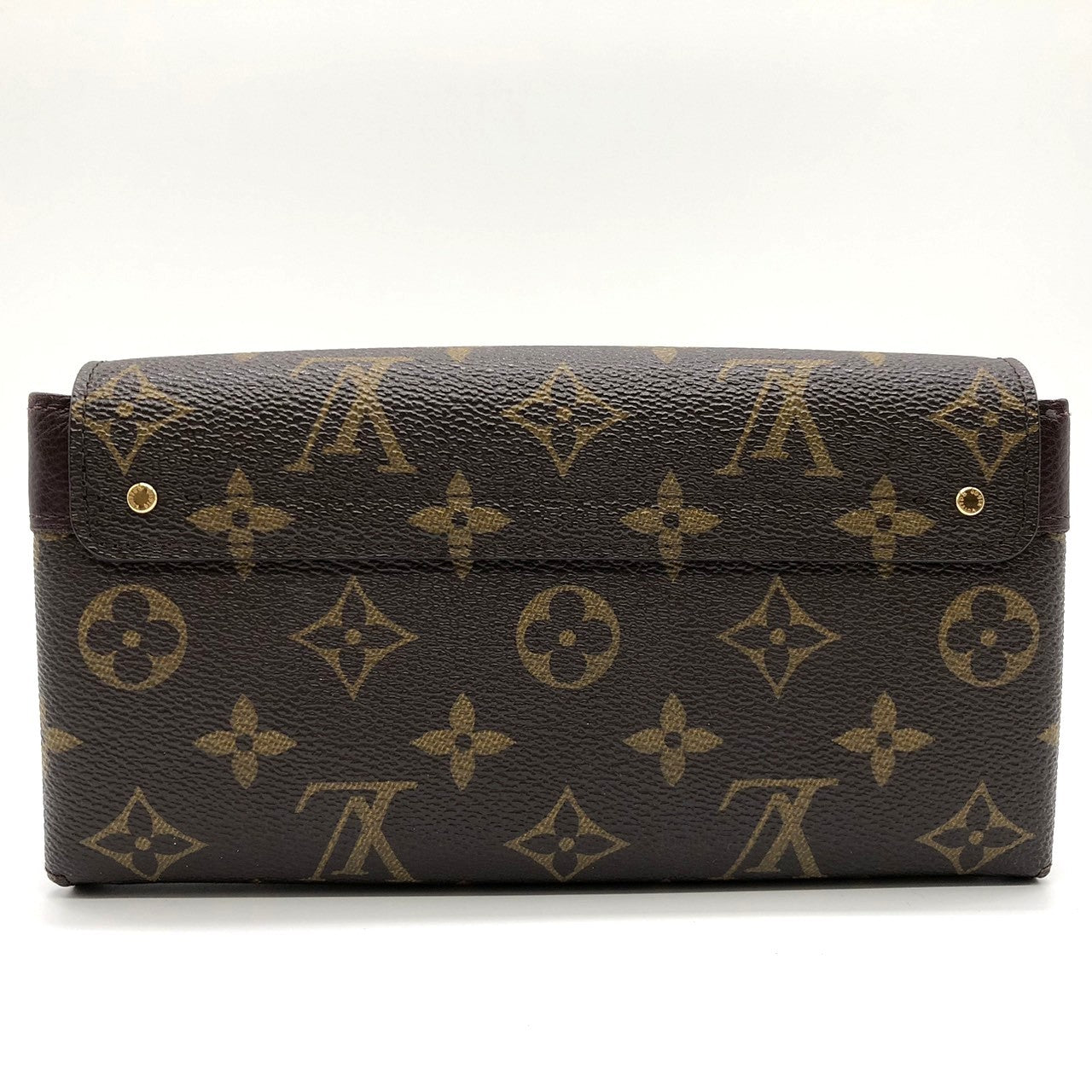 Louis Vuitton M60362 Portefeuille Elysee Long Wallet in Brown Monogram Canvas/Leather