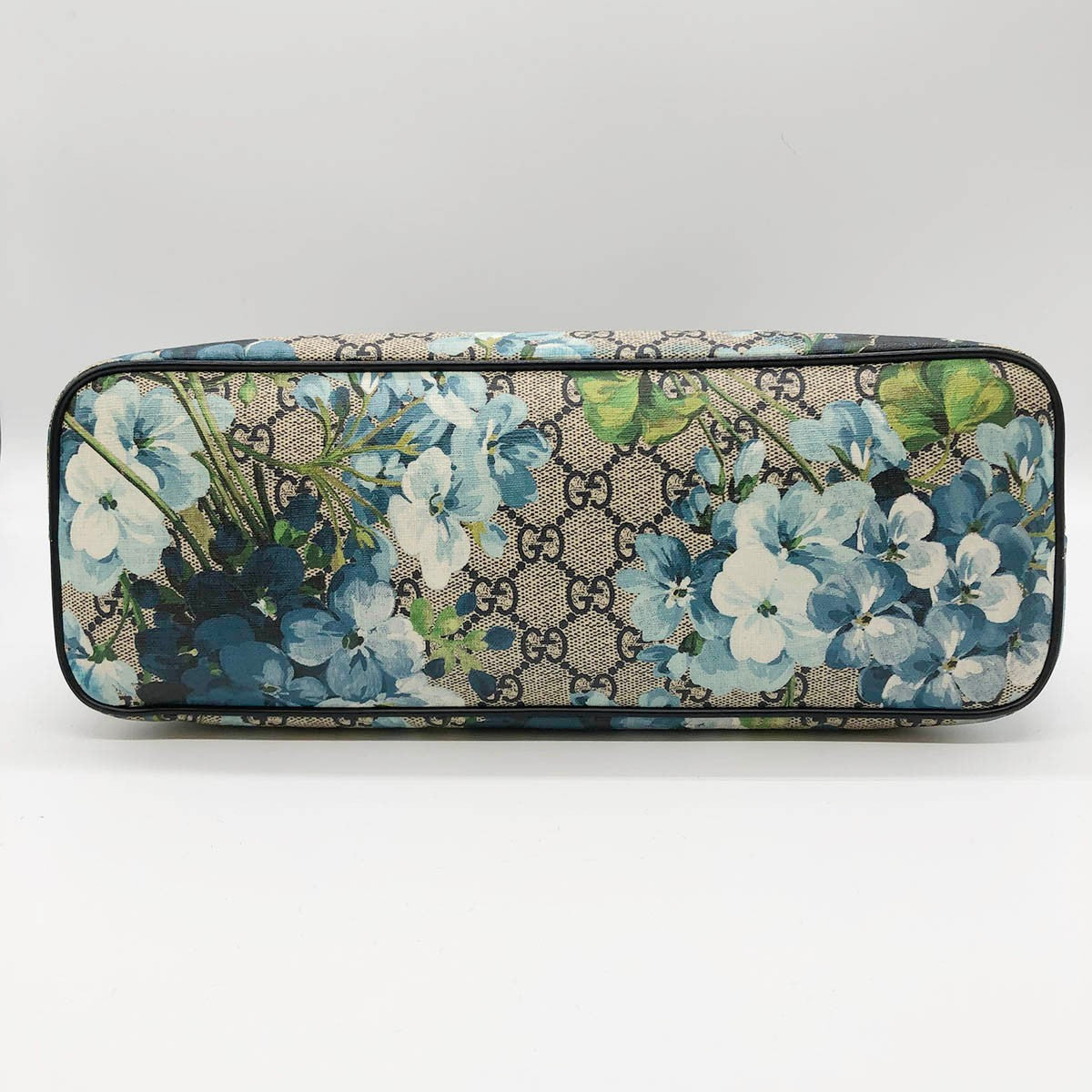 Gucci 429019 2-Way Handbag/Shoulder Bag GG Blooms Brown/Blue