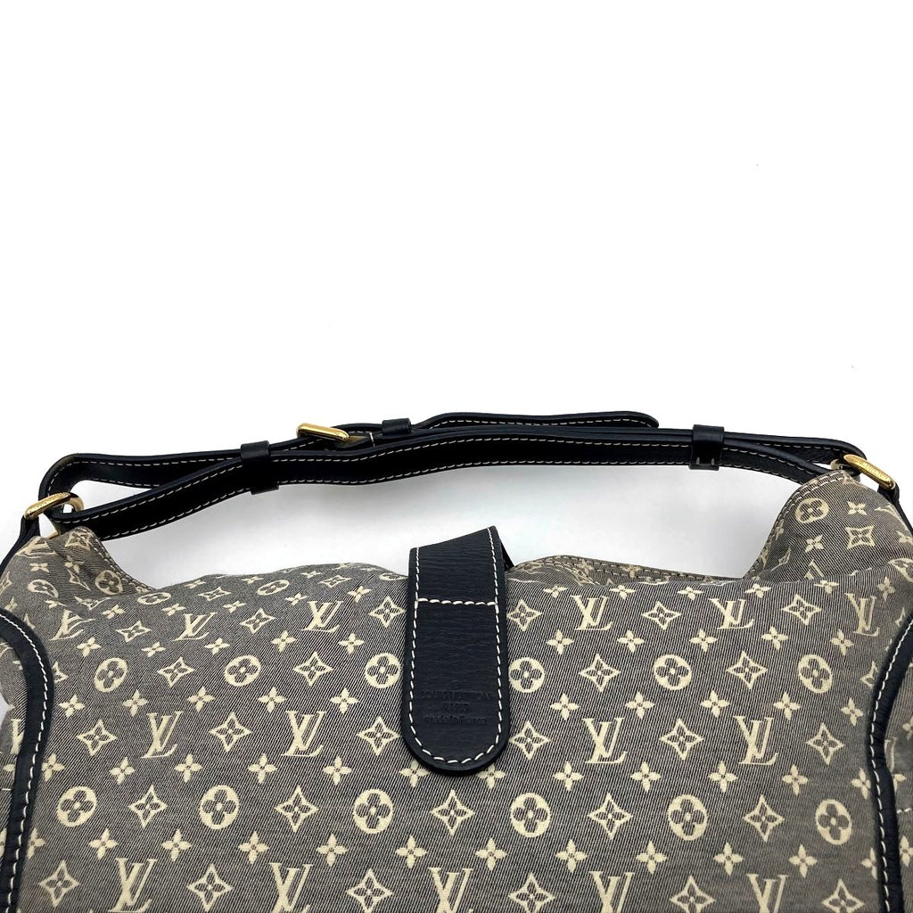 Louis Vuitton M56700/Romance Handbag Monogram Idylle Uncle Blue