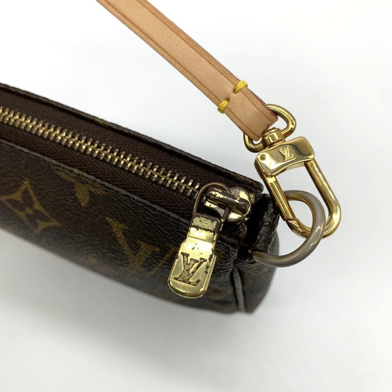 Louis Vuitton M51980 Pochette Accessoires (old) Pouch in Brown Monogram Canvas