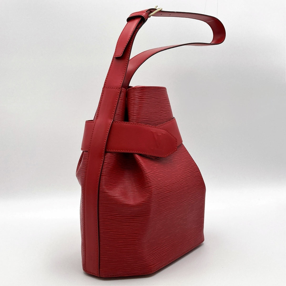 Louis Vuitton M80207/Sac de Paul PM Shoulder Bag in Epi Leather, Castilian Red