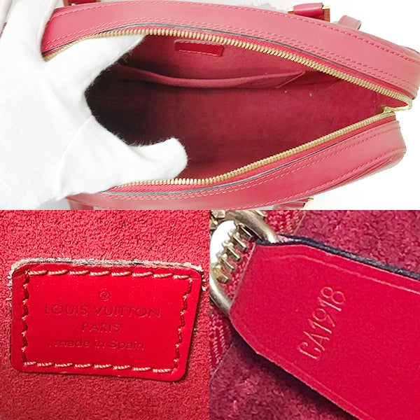 Louis Vuitton M52437 Voltaire Epi Shoulder Bag Tote Bag Castilian Red