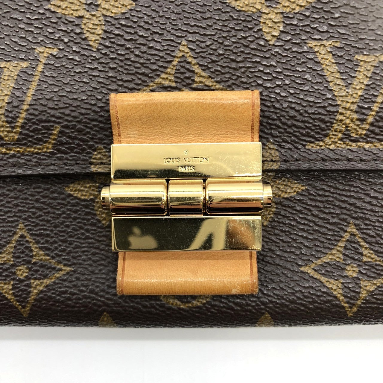 Louis Vuitton M60362 Portefeuille Elysee Long Wallet in Brown Monogram Canvas/Leather