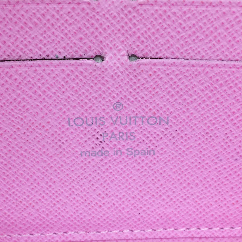 Louis Vuitton M60241 Zippy Wallet Rich Monogram Multicolor White