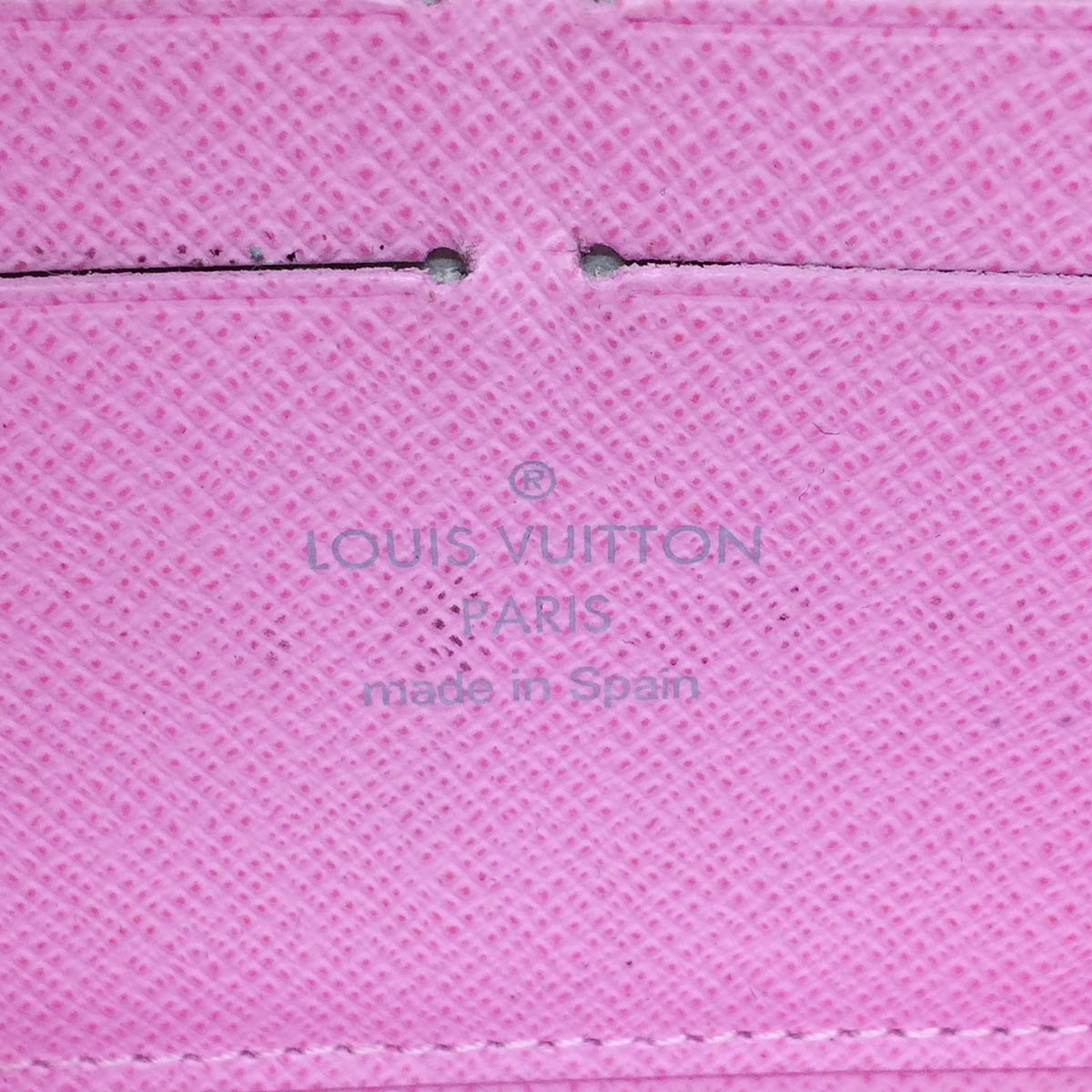 Louis Vuitton M60241 Zippy Wallet Rich Monogram Multicolor White