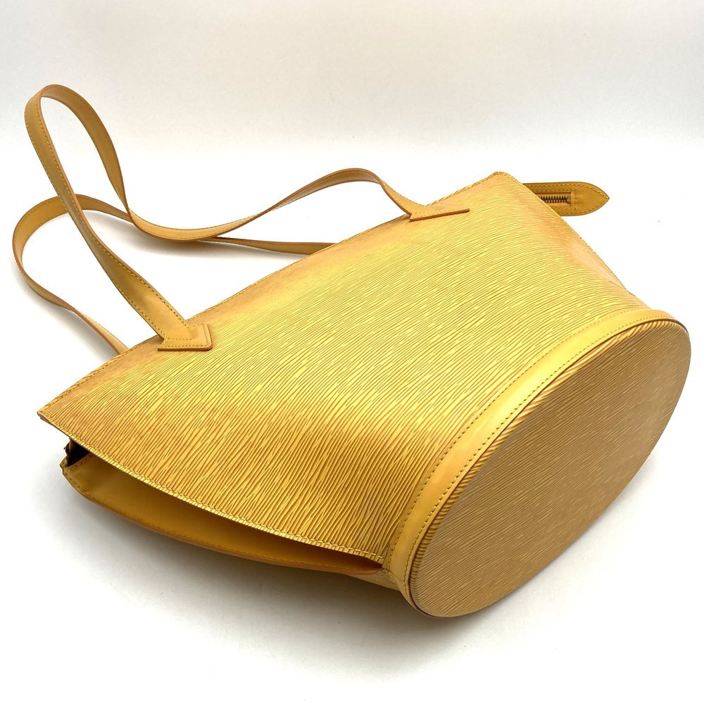 Louis Vuitton Saint Jacques Large Shoulder Bag M52279 Epi Leather Tassili Yellow