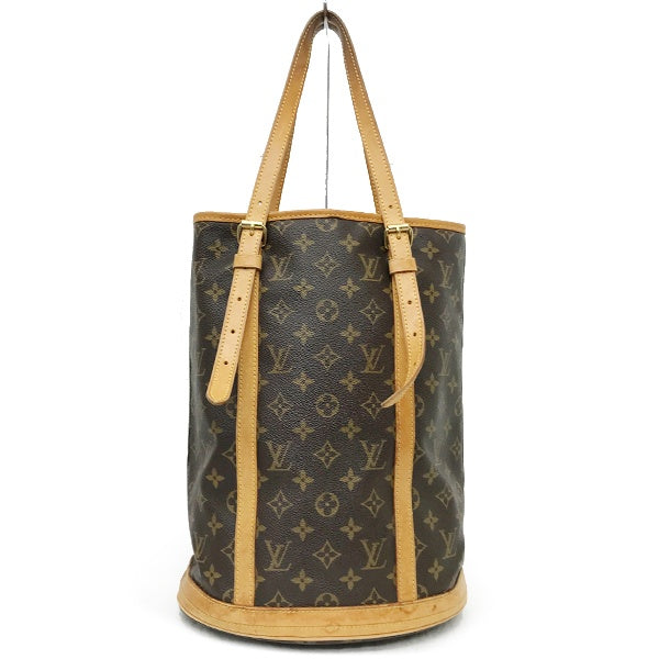 Louis Vuitton M42236/Bucket GM Shoulder Bag in Brown Monogram Canvas