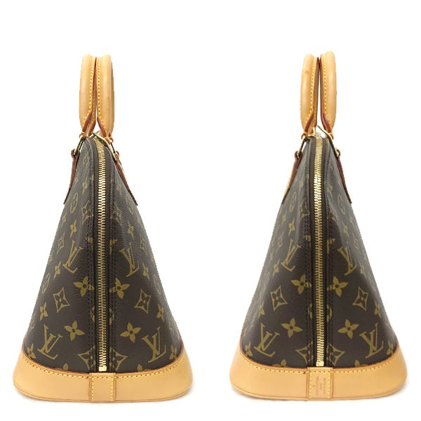 Louis Vuitton M51130/Alma (old) Monogram Handbag in Brown Monogram Canvas