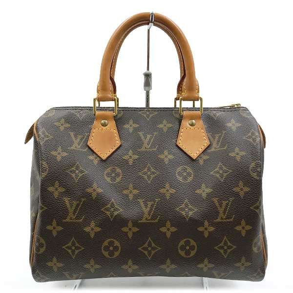 Louis Vuitton Speedy 25 Monogram Boston Bag/Handbag Brown M41528