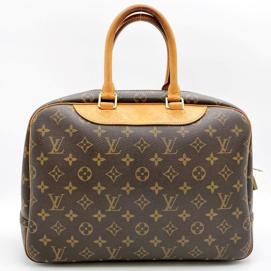 Louis Vuitton M47270 Bowling Vanity (Deauville) Handbag Monogram Brown