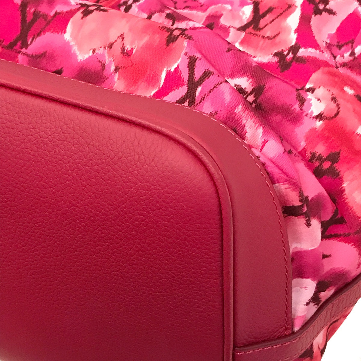 Louis Vuitton M94313 Noefull MM 2-Way Shoulder Bag, Tote Bag, Handbag, Ikat Nylon Canvas, Violet/Pink, Women's