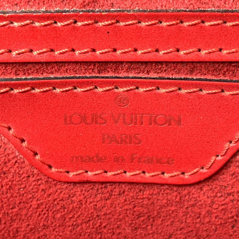 Louis Vuitton M52337 Saint Jacques Poignier Long Shoulder Bag in Red Epi Leather