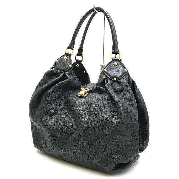 Louis Vuitton M95547/Mahina XL Monogram Mahina Shoulder Bag, Black, One-Shoulder, Monogram Mahina