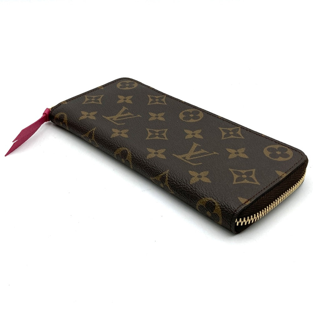 Louis Vuitton Portefeuille Clemence M60742 Long Wallet in Monogram Canvas, Brown