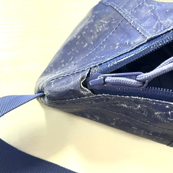 Supreme Waterproof Reflective Waist Bag/Body Bag in Blue with All-Over Print